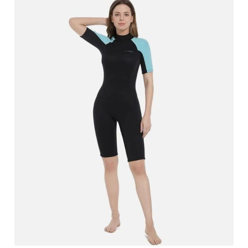 DARK LIGHTNING Women's Wetsuit, Cold Water use,2mm Neoprene--Sz M/L